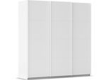 Kleiderschrank RAUCH "Schwebetürenschrank Garderobe Schrank TOP ANGEBOT Avola", weiß (alpinweiß, leisten weiß), B:203cm H:210cm T:62cm, Holzwerkstoff, Schränke, Kleiderschrank, mit eleganten Zierleisten in Chrom, Schwarz oder Weiß MADE IN GERMANY