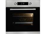 HANSEATIC Einbaubackofen "65M90E3-E11B200", Energieeffizienz: A, silber (silberfarben), B:59,5cm H:59,5cm T:57,5cm, Backöfen, inkl. 3 Jahre Herstellergarantie, Einbaubackofen