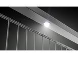 LED Einbauleuchte ALBERTS "Lichtsystem Highlight", grau (anthrazit), für 12m Zaunlänge/mit 12 LED, Leuchten, LED Einbauleuchte, aufsteckbar