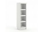 Standregal OTTO HOME "Riga Bücherregal Regal Breite/Tiefe 40/29 cm", weiß (cremeweiß), B:40cm H:126cm T:29cm, Massivholz, Regale, Standregal, aus massiver Kiefer, FSC-zertifiziert