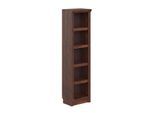 Standregal OTTO HOME "Riga Bücherregal Regal Breite/Tiefe 40/29 cm", braun (dunkelbraun), B:40cm H:156cm T:29cm, Massivholz, Regale, Standregal, aus massiver Kiefer, FSC-zertifiziert