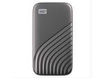 WESTERN DIGITAL SSD-Festplatte "Mobile Festplatte "My Passport SSD" 1 TB", grau, 1000 GB, Schreibgeschwindigkeitmaximal 1000 MB/s Lesegeschwindigkeitmaximal 1050 MB/s, Festplatten, SSD-Festplatte