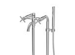Tres 2 Griffmischer für Wanne und Dusche mit Bodenanschluss , 28319401 28319401