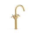 Tres 2 Griff Waschtischarmatur XL Mit Griff G3/8" flexible Anschlussschläuche, 28380301OM 28380301OM