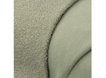 Doubleface-Teddy-Fleece, oliv