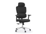 hjh OFFICE Profi Bürostuhl Ergomy F 2 Stoff mit Armlehnen (höhenverstellbar)