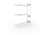 Meta Reifen-Anbauregal S3 CLIP 2000x1300x400 mm verzinkt 150 kg Fachlast (20096642)