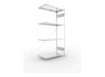 Meta Fachboden-Anbauregal CLIP SET 2000 x 1000 x 500 mm verzinkt (20011322)