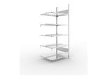 Meta Büro-Anbauregal S3 COMPACT 1850 x 750 x 600 mm verzinkt (200178015)