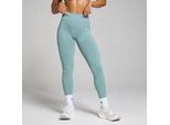 MP Damen Tempo Mittelhohe Nahtlose Leggings – Blei - XL