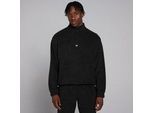 MP Herren Fleece mit 1/4-Reißverschluss – Schwarz - S