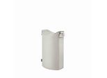 Blomus Wäschesammler Frisco, Hellgrau, 65 L, 45x67x28 cm, faltbar, Ordnen & Aufbewahren, Wäschekörbe & Tonnen