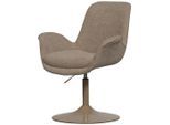 Livetastic , Sandfarben , Metall, Textil , Füllung: Polyetherschaumkern , 70x90x66 cm ,