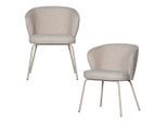 Livetastic , Hellgrau , Textil , 60x77x59 cm , stapelbar, Bezug abnehmbar ,