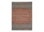 Möbelix , Blau, Terracotta , Textil , orientalisch , rechteckig , 80x150 cm , Oeko-Tex® Standard 100 , für Fußbodenheizung geeignet, strapazierfähig, pflegeleicht, für Hausstauballergiker geeignet, in verschiedenen Größen erhältlich , Teppiche & Böden, Teppiche, Webteppiche