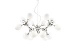 Hängeleuchte Nodi Bianco Chromfarben/Weiß max. 40 Watt