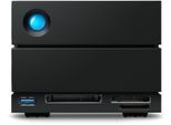 LACIE HDD-NAS-Festplatte "2big Dock Thunderbolt™3", schwarz, 40 TB, Festplatten