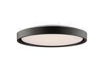 BRILLIANT LED Deckenleuchte "Sonora", schwarz, weiß, 1, Ø 41cm H: 8cm, 1 Stk., Leuchten, Ø 41 cm, Lichtfarbe bei Montage wählbar, 2700 K, 4000 K oder 6500 K, LED Deckenleuchte