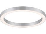 NEUHAUS PURE LED Deckenleuchte "PURE Lines Round", silber (diamond), 1, Ø 50cm H: 3,9cm, 1 Stk., Leuchten, Stufenlos dimmbar über Fernbedienung, CCT, LED Deckenleuchte