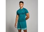 MP Herren Tempo Pillar nahtloses Top – Aqua Blaugrün - XL