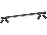 NEUHAUS PURE LED Deckenleuchte "PURE Lines Spot", schwarz (graphite), 1, H: 11,5cm, 1 Stk., Leuchten, Spots dreh- & schwenkbar, CCT, dimmbar per Fernbedienung, LED Deckenleuchte