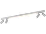 NEUHAUS PURE LED Deckenleuchte "PURE Lines Spot", silber (diamond), 1, H: 11,5cm, 1 Stk., Leuchten, Spots dreh- & schwenkbar, CCT, dimmbar per Fernbedienung, LED Deckenleuchte