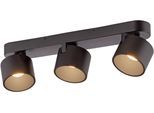 NEUHAUS PURE LED Deckenleuchte "PURE Cup", schwarz pearl, 3, H: 11,8cm, 1 Stk., Leuchten, Dimmfähig über separaten Tronicdimmer, dreh- & schwenkbar, LED Deckenleuchte