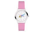 Quarzuhr S.OLIVER "The Twinkle Fun", rosa, Armbanduhren, Kinder, Quarzuhr, Armbanduhr, Silikonarmband, Kinderuhr, Mädchen, analog