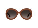 Moschino Brown SF Lens Bruine Ronde Zonnebril