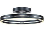 NEUHAUS PURE LED Deckenleuchte "PURE Loop", mystic grau, 1, Ø 60cm H: 17,8cm, 1 Stk., Leuchten, Dimmbar über Fernbedienung, CCT, separat steuerbar, LED Deckenleuchte
