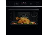 AEG Pyrolyse Backofen "TR6PB50WSB", Energieeffizienz: A++ (A+++-D), schwarz, B:59,6cm H:58,9cm T:56,9cm, Backöfen, Knusprig & saftig: SteamCrisp mit 25 % Dampf für leckere Ofengerichte