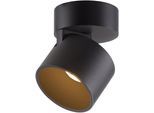 NEUHAUS PURE LED Deckenleuchte "PURE Cup", schwarz (schwarz pearl), 1, Ø 9,5cm H: 11,5cm, 1 Stk., Leuchten, Dimmfähig über separaten Tronicdimmer, dreh- & schwenkbar, LED Deckenleuchte