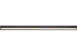NEUHAUS PURE LED Deckenleuchte "PURE Lines Straight", schwarz (graphite), 1, H: 3,9cm, 1 Stk., Leuchten, Dimmbar über Fernbedienung, CCT, Memoryfunktion, LED Deckenleuchte
