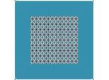 Outdoorteppich BENT "Carpet oriental/ -Caribbean", blau (light blau hawaiin print), Teppiche, B : 250cm 1 Stk., 4mm, L: 250cm, Polyester, Outdoorteppich, PFC frei, B:250cm H:4mm L:250cm