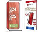 DISPLEX Displayschutzglas "Premium Glass Screen Protector Full Cover", transparent, B:9cm H:1,2cm T:20mm, Displayfolien, Displayschutzfolie, Schutzfolie, Bildschirmschutz, kratz- & stoßfest
