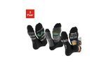Socken H.I.S, Herren, Gr. 43-46, schwarz, Baumwolle, Elasthan, Polyamid, gemustert, elastisch, Socken Socken, mit Bier Print