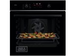 AEG Pyrolyse Backofen "TS6PB50WAB", Energieeffizienz: A+, schwarz, B:59,5cm H:59,4cm T:56,7cm, Backöfen, AirFry-Backofen - knusprige Ergebnisse mit nur wenig oder ganz ohne Öl, Pyrolyse Backofen