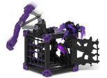 Spielfigur SCHLEICH "ELDRADOR CREATURES, BattleCave Schattenspinne (42765)", lila (schwarz), Spielfiguren, Kinder, Kunststoff, Spielfigur