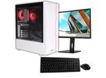 CAPTIVA Gaming-PC-Komplettsystem "Advanced Gaming R93-512 TFT Bundle", Energieeffizienz: F, weiß, Microsoft Windows 11 Home (64 Bit), 32 GB RAM 1.000 GB SSD, Computer_Komplettsysteme, Gaming-PC-Komplettsystem