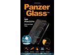 PANZERGLASS Displayschutzglas "E2E iPhone 12/12 Pro CaseFriendly Privacy Antibakt", schwarz, Displayfolien, Displayschutzglas