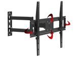 VCM TV-Wandhalterung "TV Wandhalterung Halter ausziehbar neigbar B-SN600", schwarz, B:64cm T:8cm, Gerätehalterungen