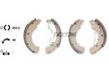 TEXTAR Bremsbackensatz 91053600 für Fiat
