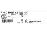 SKF Bremsscheibe vkbd80117v2 294mm 22mm für MINI