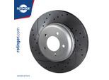 ROTINGER Bremsscheibe rt71003hpglt5 Hinterachse Gelocht 330mm 20mm für BMW