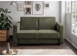 Ecksofa HOME AFFAIRE "Lazio modern und bequem, schmale Armlehnen, tolle Detailverarbeitung", grün (olive), B:159cm H:88cm T:87cm, 100% Polyester, Sofas, Ecksofa, mit 2 Einzelauszügen als Längsschläfer