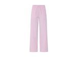 Loungehose OXMO "Loungehose OXFanny", Damen, Gr. 42, N-Gr, pink (roseate spoonbill mix), Obermaterial: 72% Baumwolle CO. 24% Polyester PES. 4% Elasthan EL., Hosen Loungehose