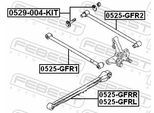 FEBEST Lenker, Radaufhängung 0525gfr1 vorne für MAZDA