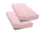 Spannbettlaken OTTO HOME "BLACKBERRY in BASIC und PREMIUM Qualität, 100% Baumwolle", rosa, B:90cm L:200cm, Jersey (110 g/m²), Obermaterial: 100% Baumwolle, Bettlaken, Spannbettlaken, für hohe Matratzen bis 28 cm, Bettlaken, Spannbetttuch, pflegeleicht