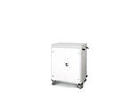 Laptopwagen mit Ladefunktion, 2-Punkt-Verriegelung, CH-Stecker, Feststellbremse, 16 Fächer, B 920 x T 500 x H 1060, weiss