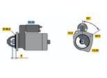 BOSCH Starter 0986018860 für Opel Volvo Vaughall NISSAN RENAULT